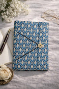 Handblock Handmade Diary – Button Pattern