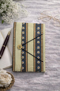 Handblock Handmade Diary – Button Pattern