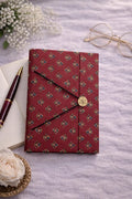 Handblock Handmade Diary – Button Pattern